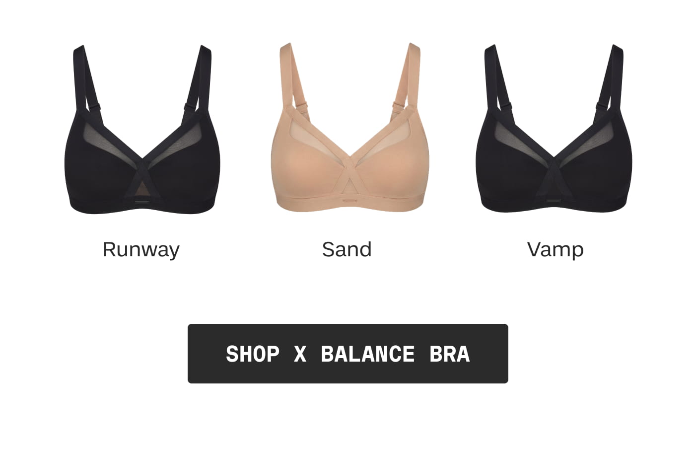 Runway | Sand | Vamp | SHOP X BALANCE BRA
