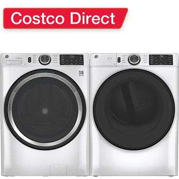Select GE and Profile Front Load Laundry Appliances