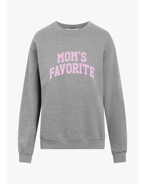 MOM'S FAVORITE SWEATSHIRT-heather grey / L