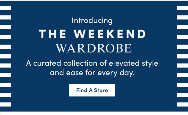 THE WEEKEND WARDROBE