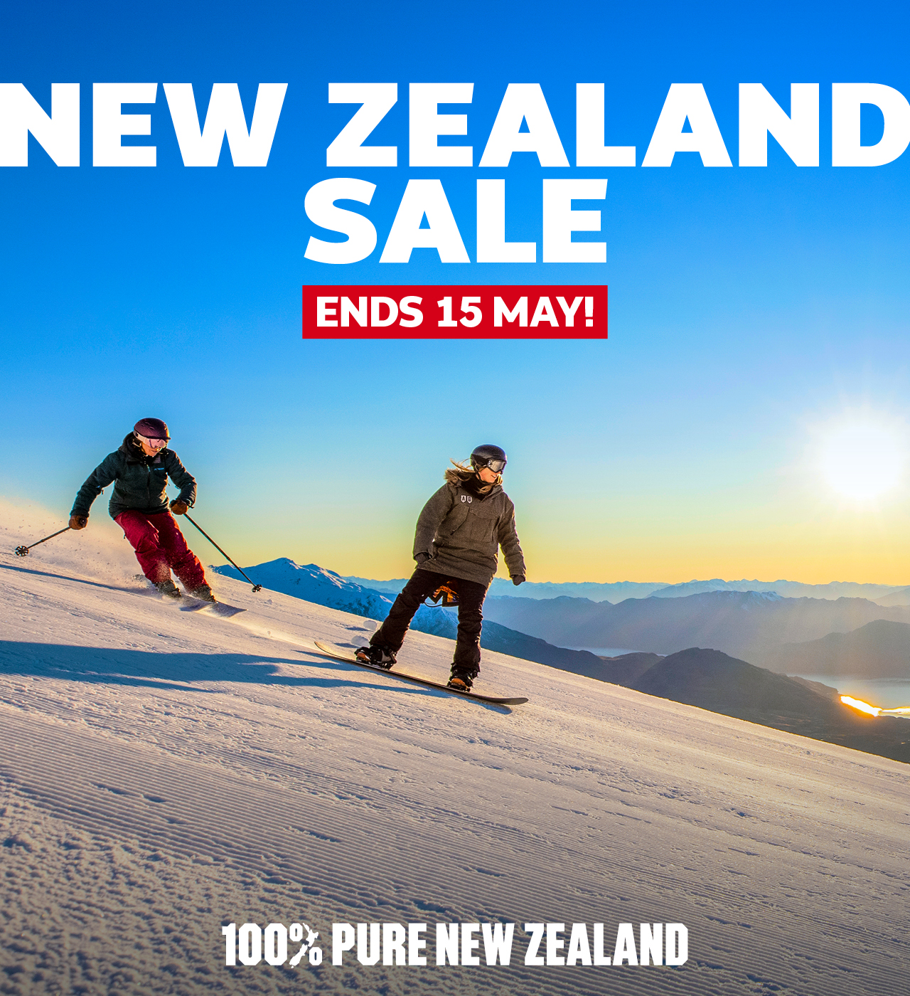 New Zealand Sale - Ends 15 May!