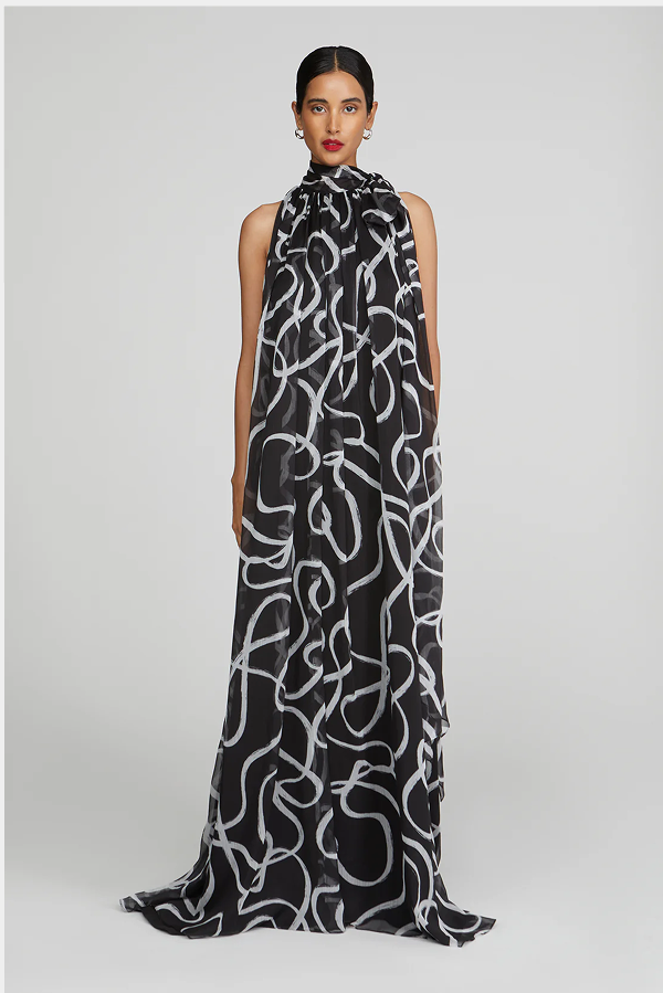 Lyle Chiffon Gown