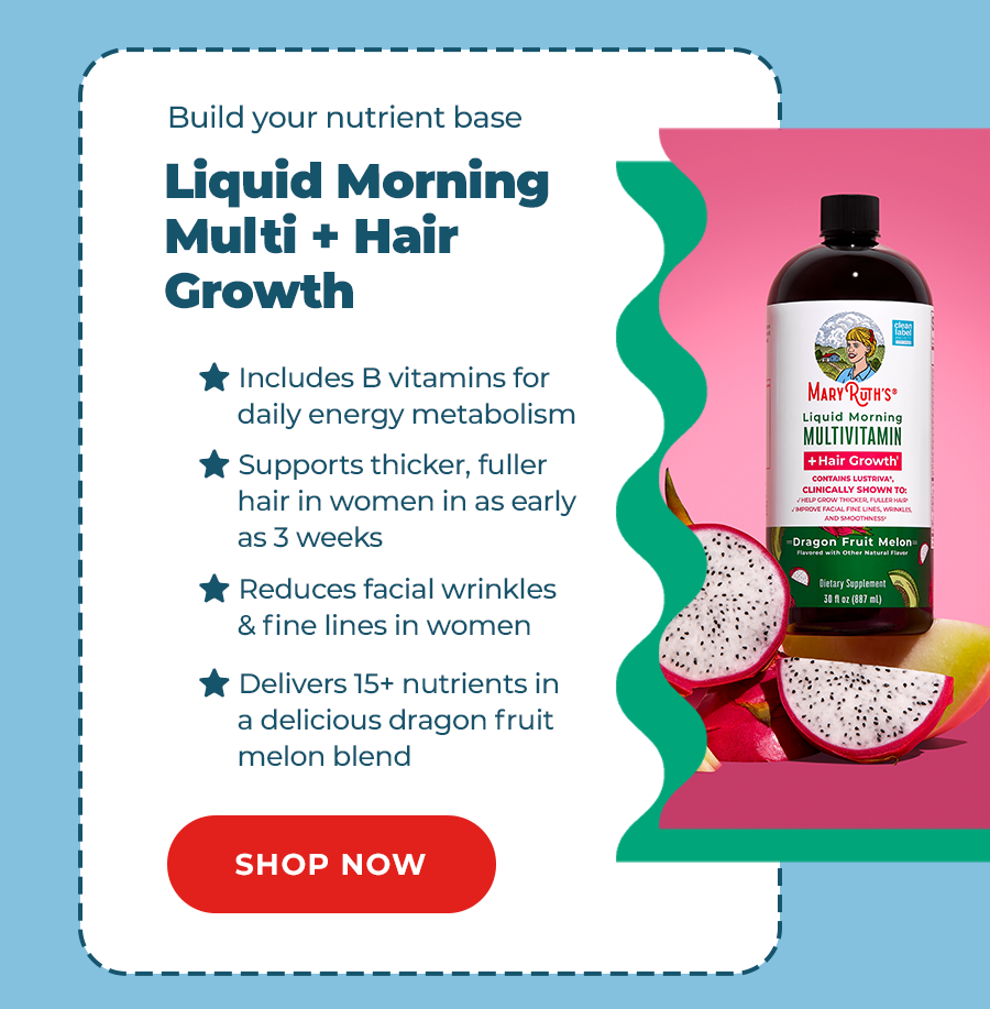 Liquid Morning Multi + Hair Growth