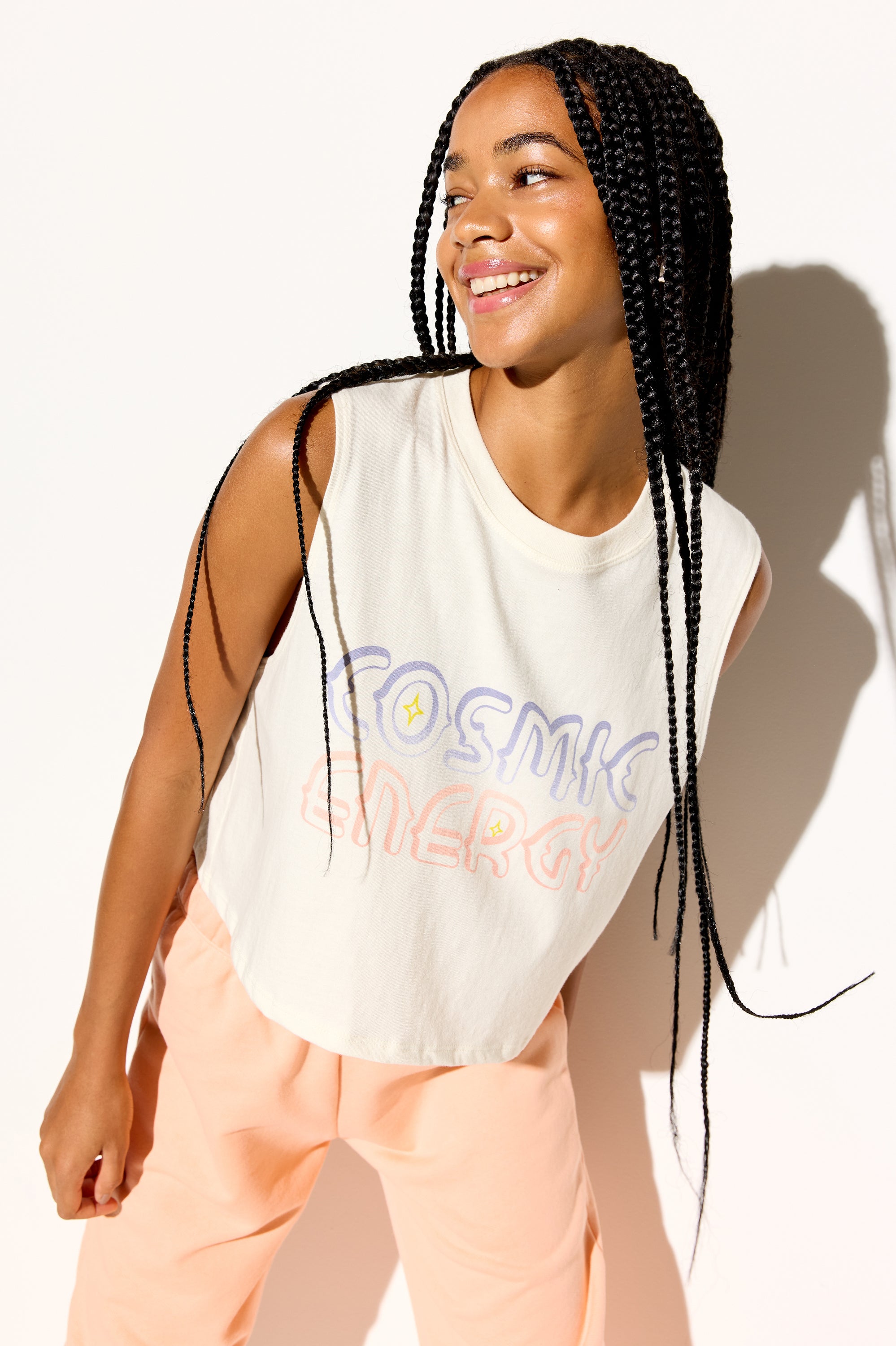 Image of Cosmic Energy Spirit Crop Tank