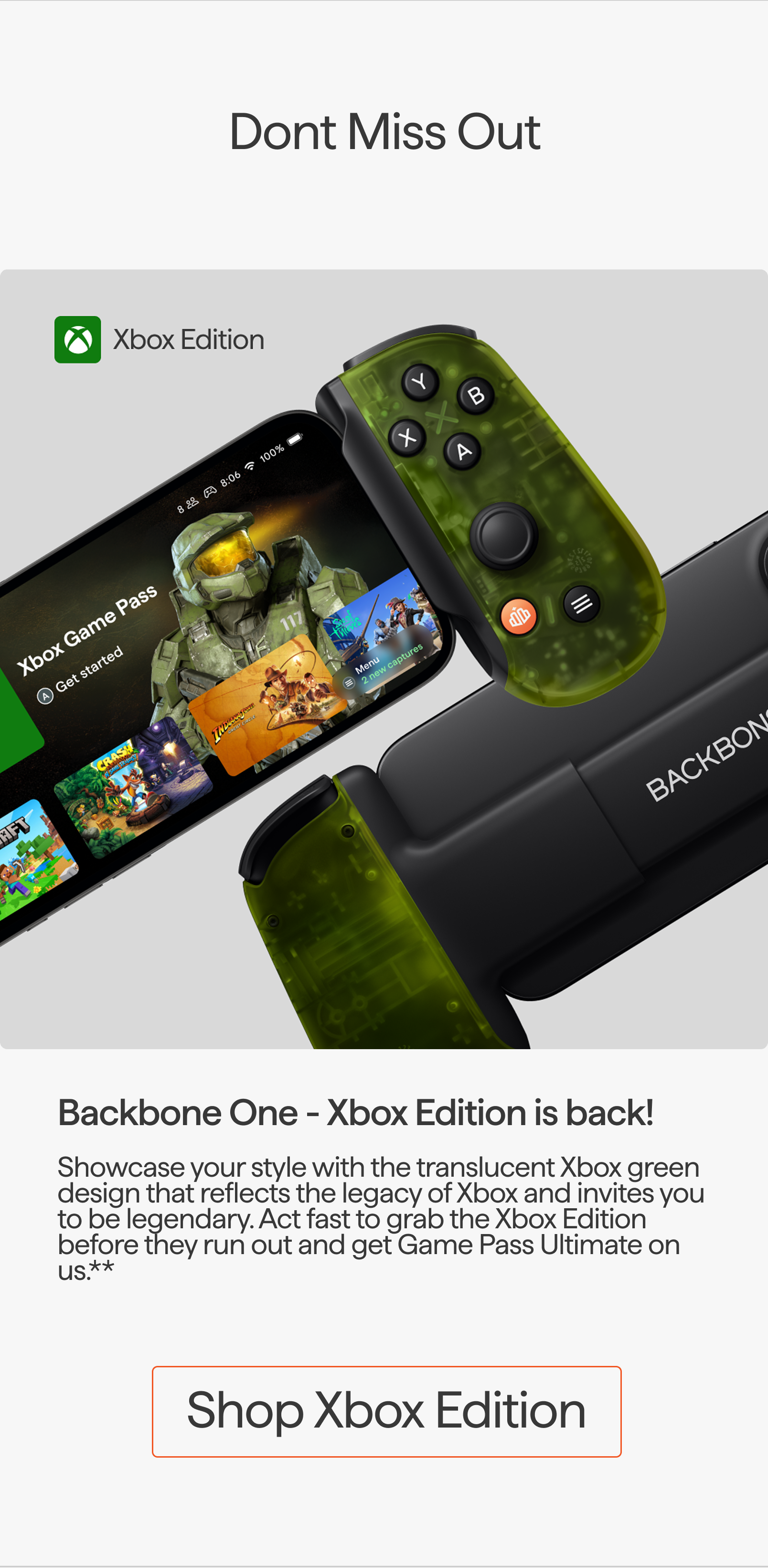 Backbone One - Xbox Edition