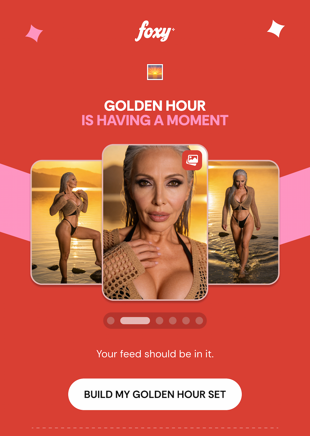 Golden Hour Is Having A Moment. Your feed should be in it. Build my golden hour set.