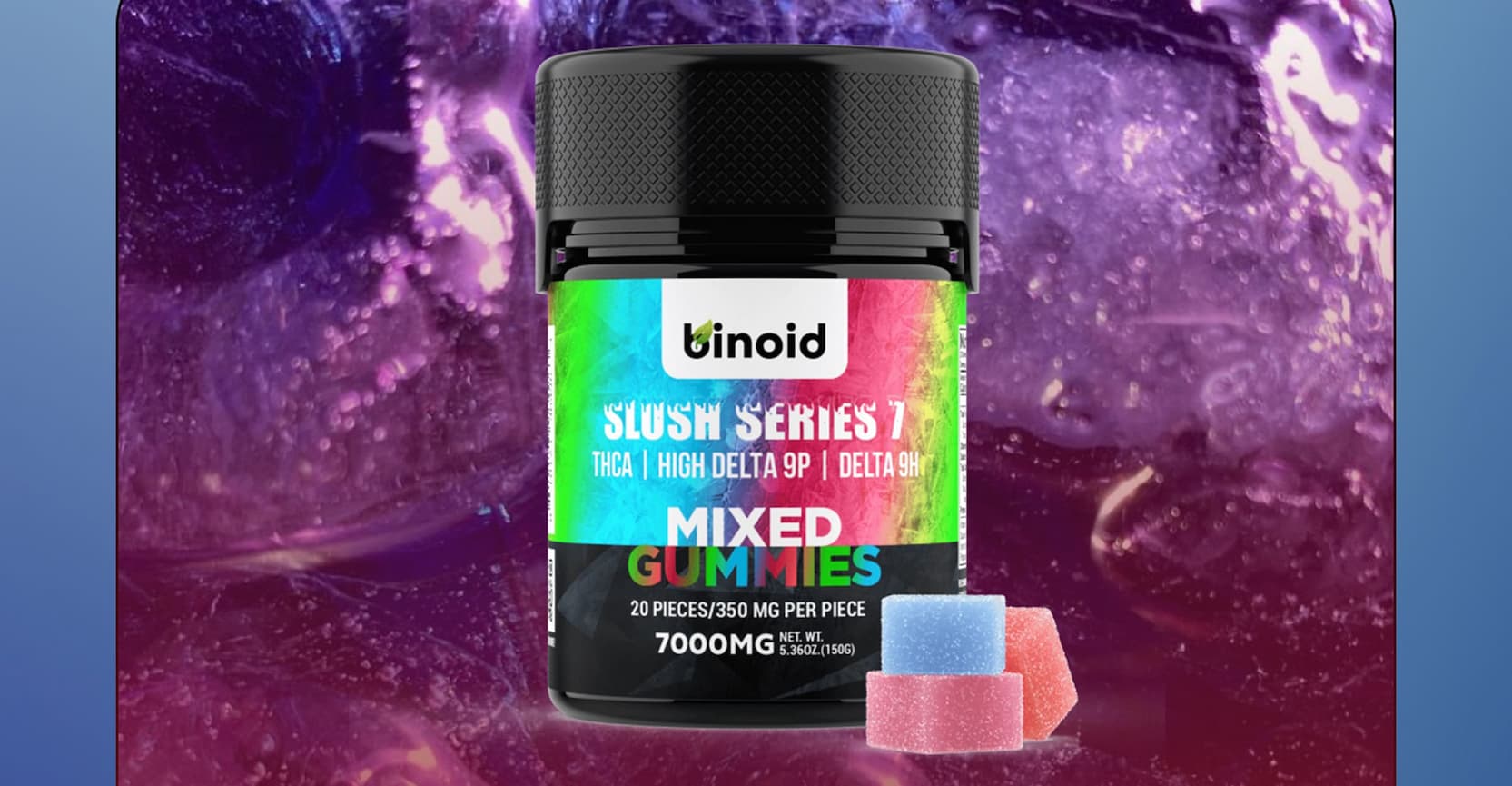 Binoid Slush Series Super 7 Gummies