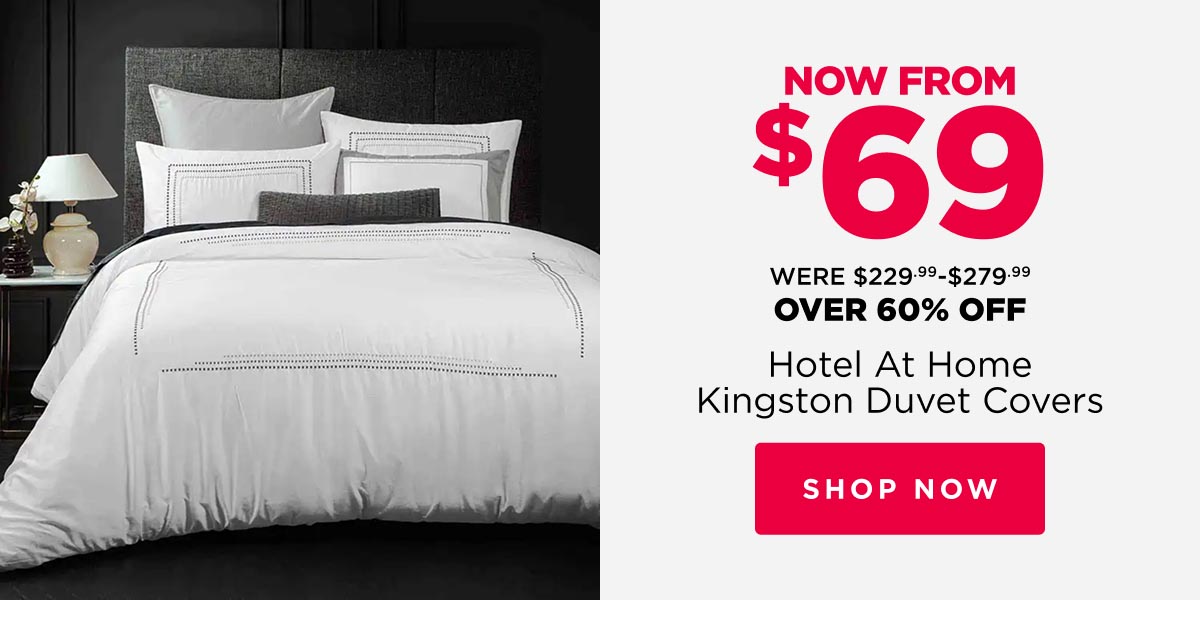 Hotel At Home Kingston Duvet Covers