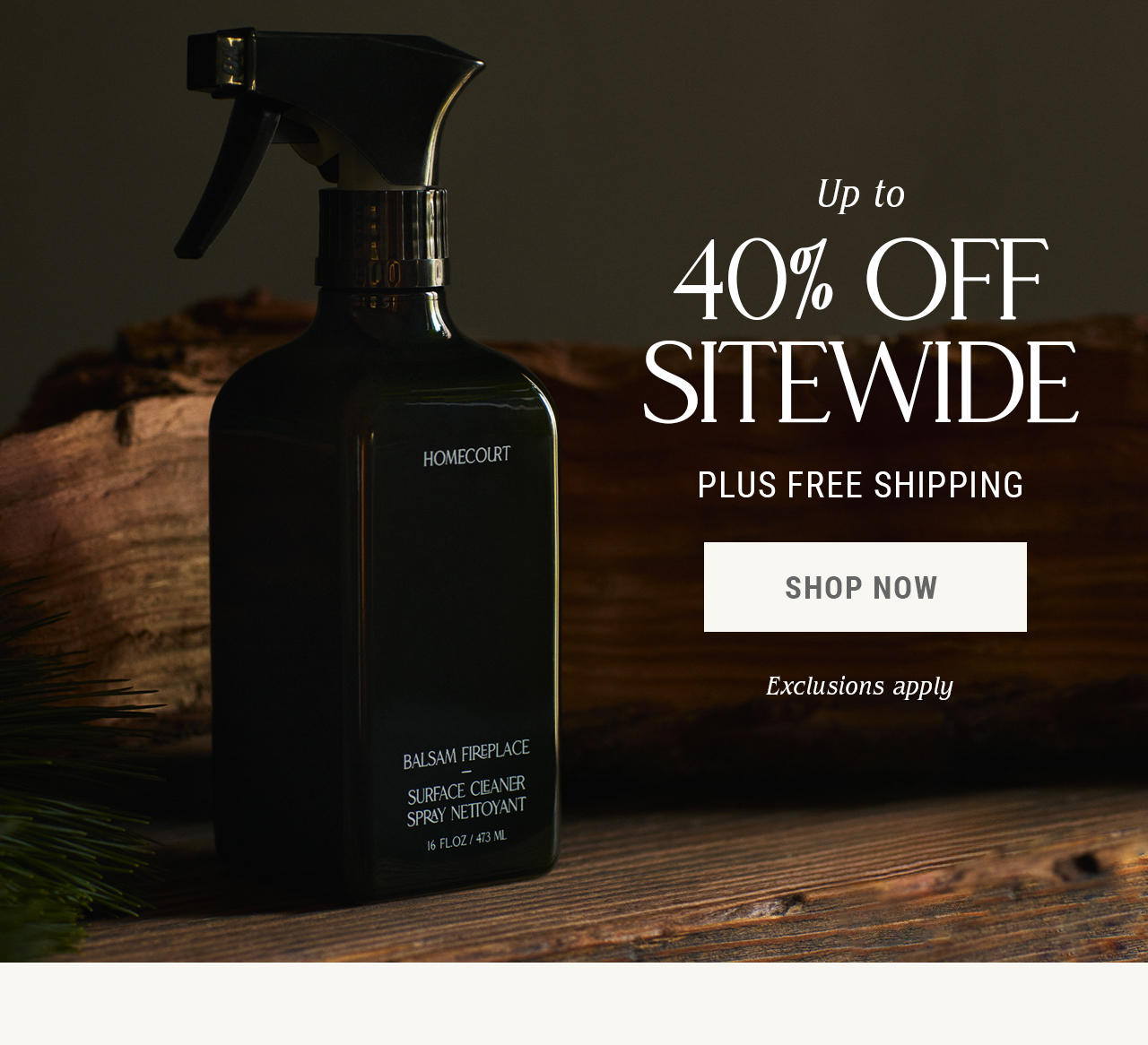 Up To 40% Off Sitewide + Free Shipping