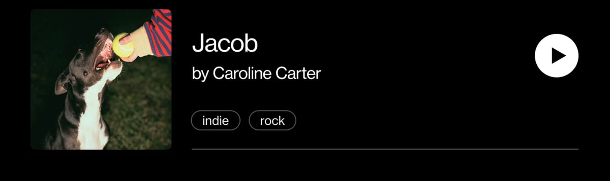 "Jacob" by Caroline Carter