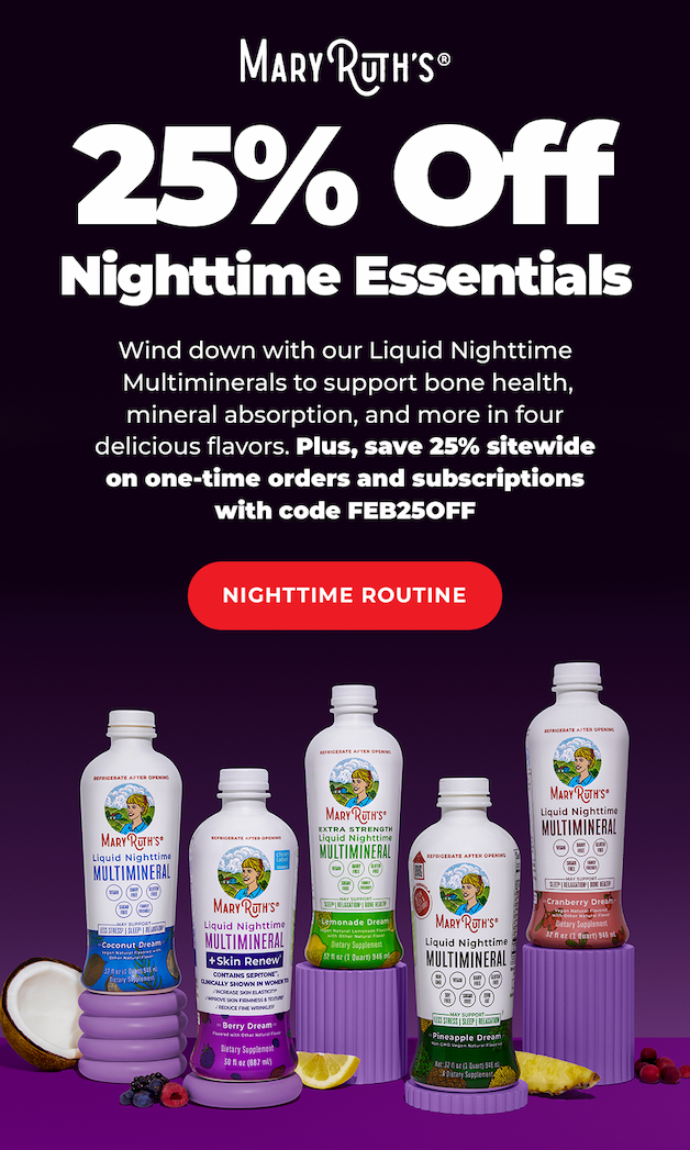 25% Off Nighttime Essentials