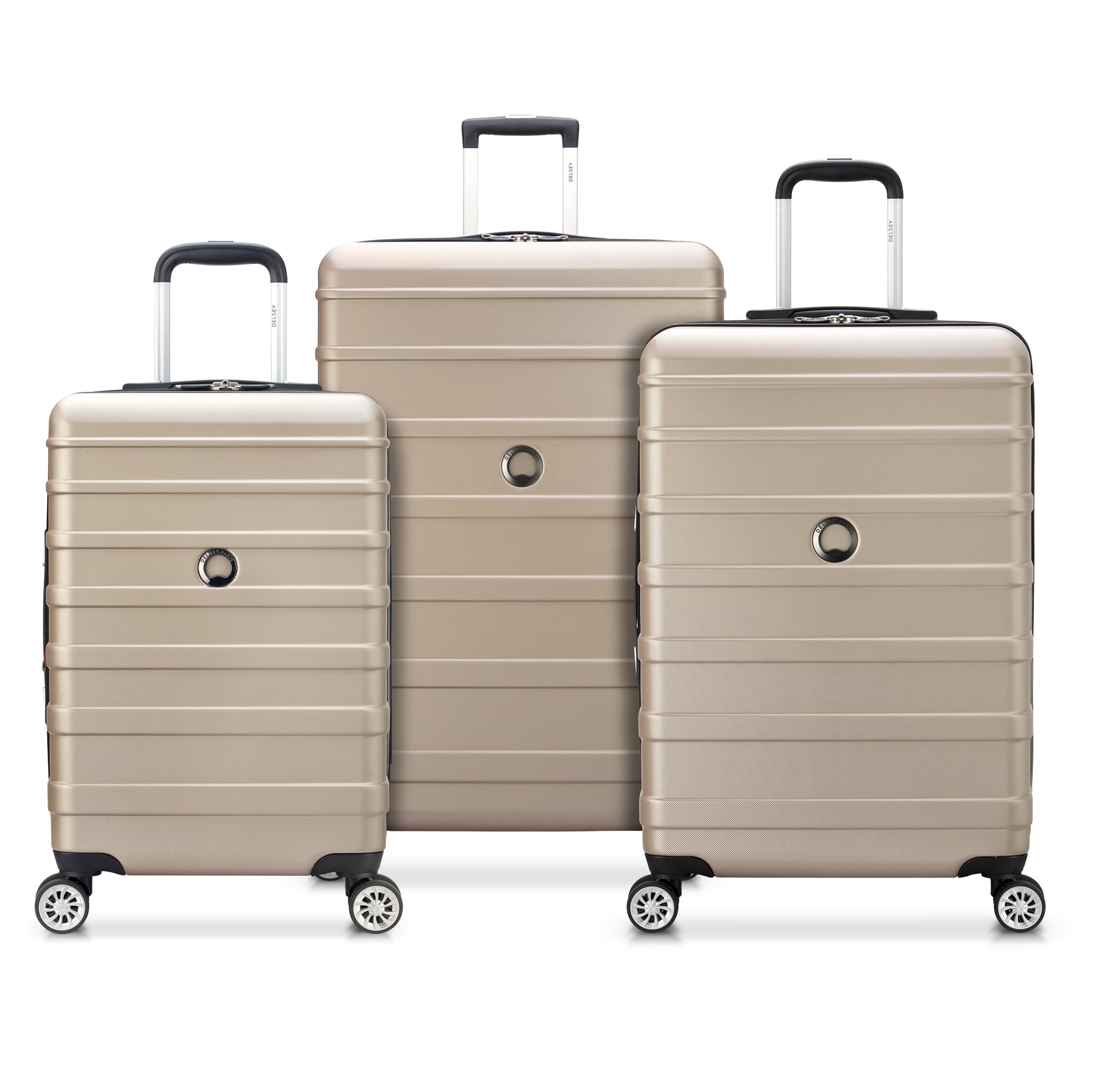 Image of DELSEY Paris Margot 3 pc Hardside Spinner Luggage Set