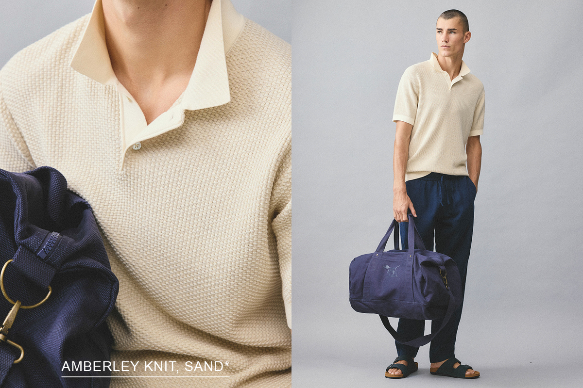 Shop Amberley Knit, Sand online and instore at Rodd & Gunn