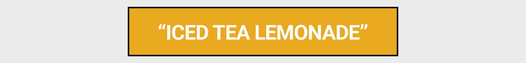 GHOST® GREENS "ICED TEA LEMONADE"