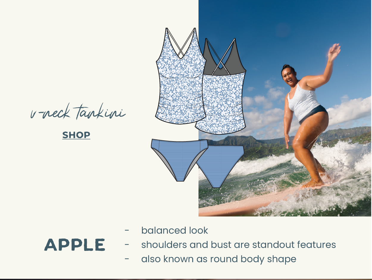 V-Neck Tankini