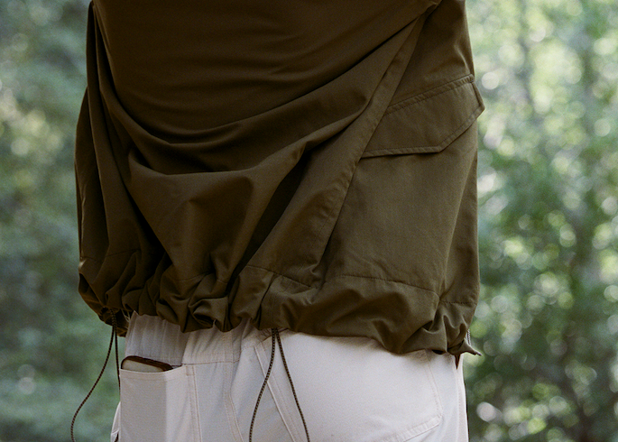 Shop Mary Rain Jacket in Martini