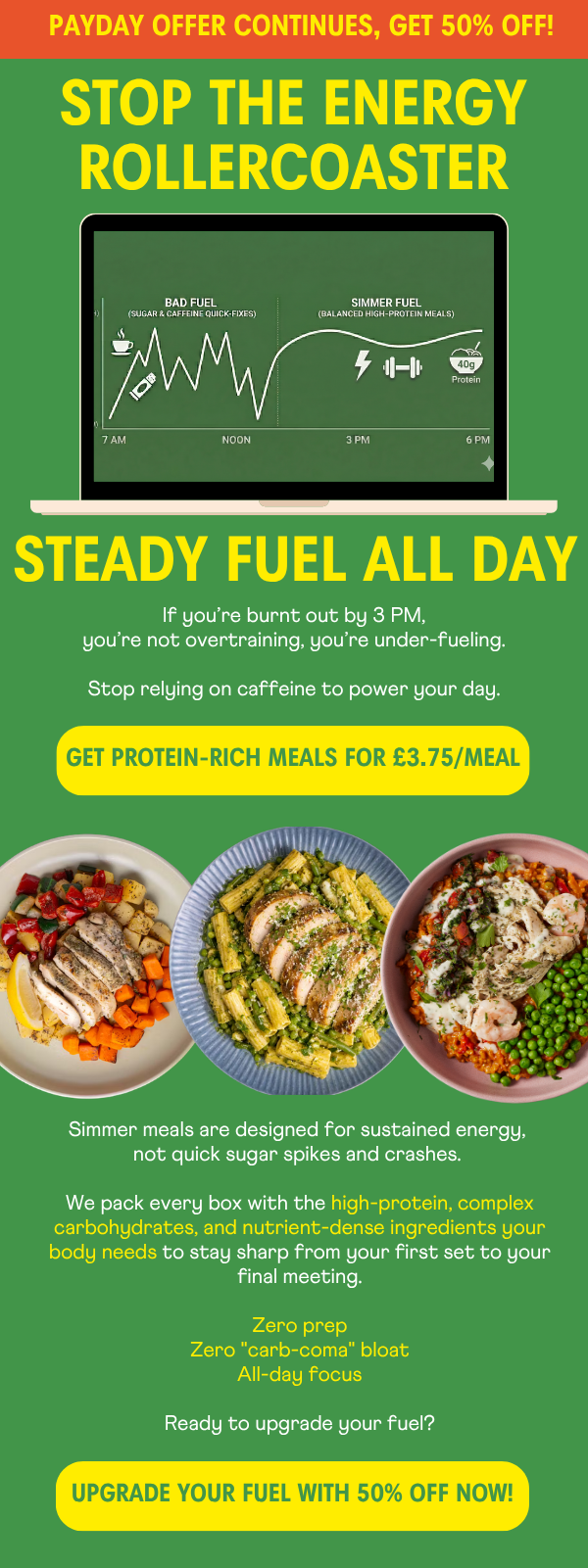 steady fuel all day