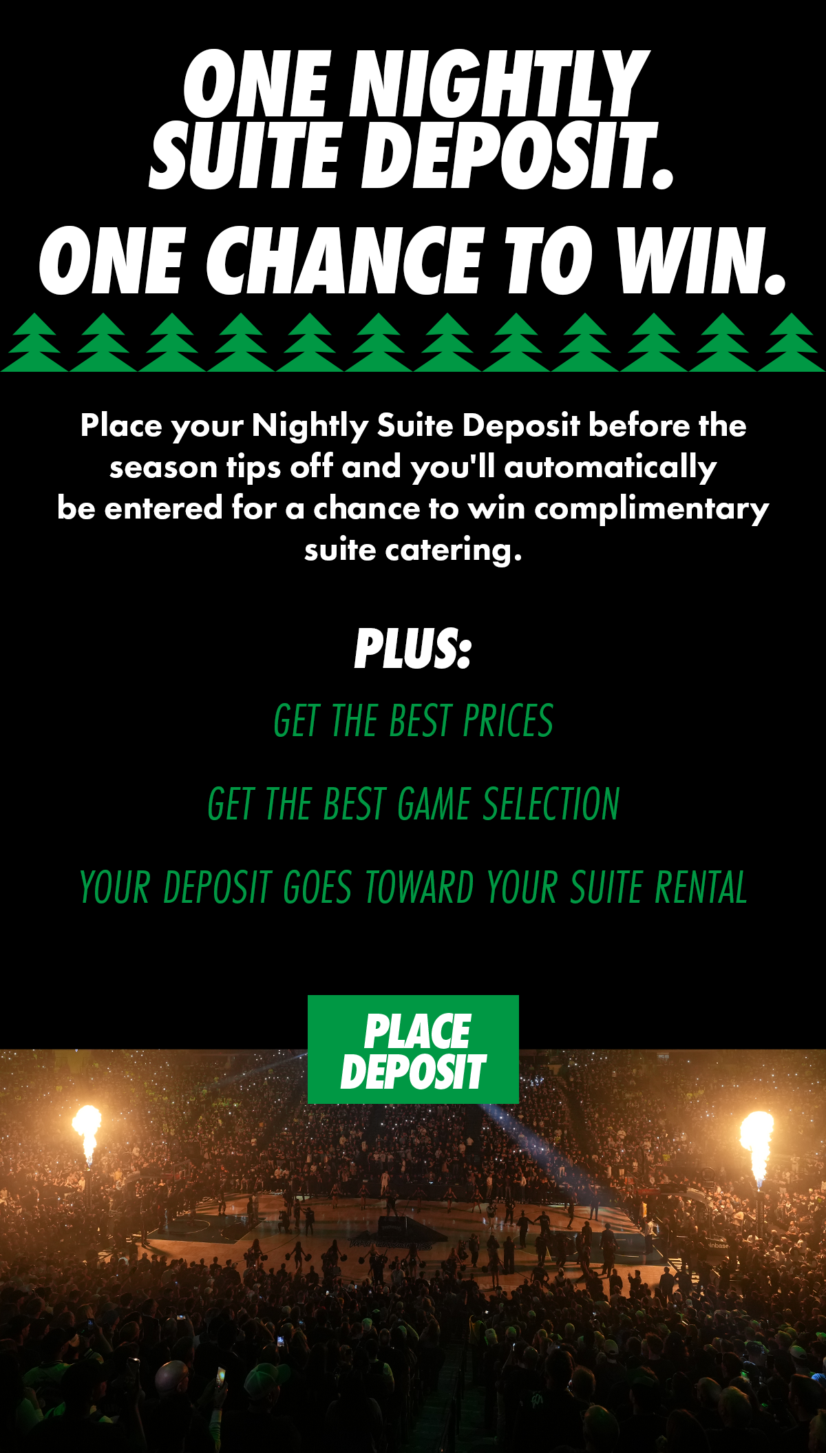 One Nightly Suite Deposit