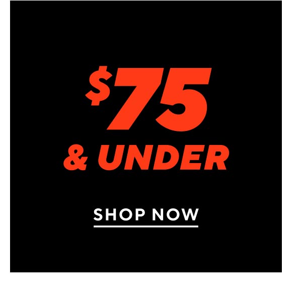 $75 & Under