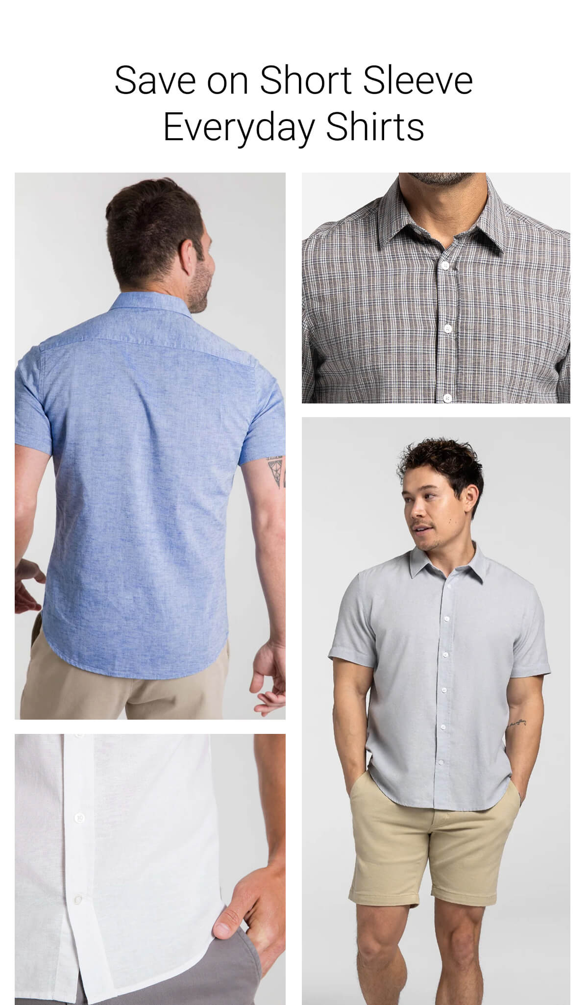 Save on Short Sleeve Everyday Shirts