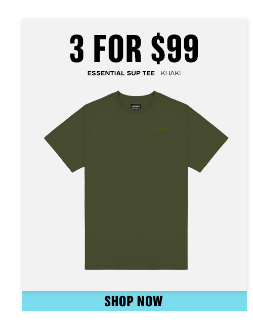 ESSENTIAL SUP TEE KHAKI
