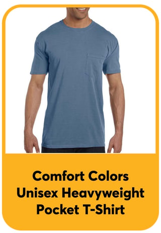 Comfort Colors Unisex Heavyweight Pocket T-Shirt