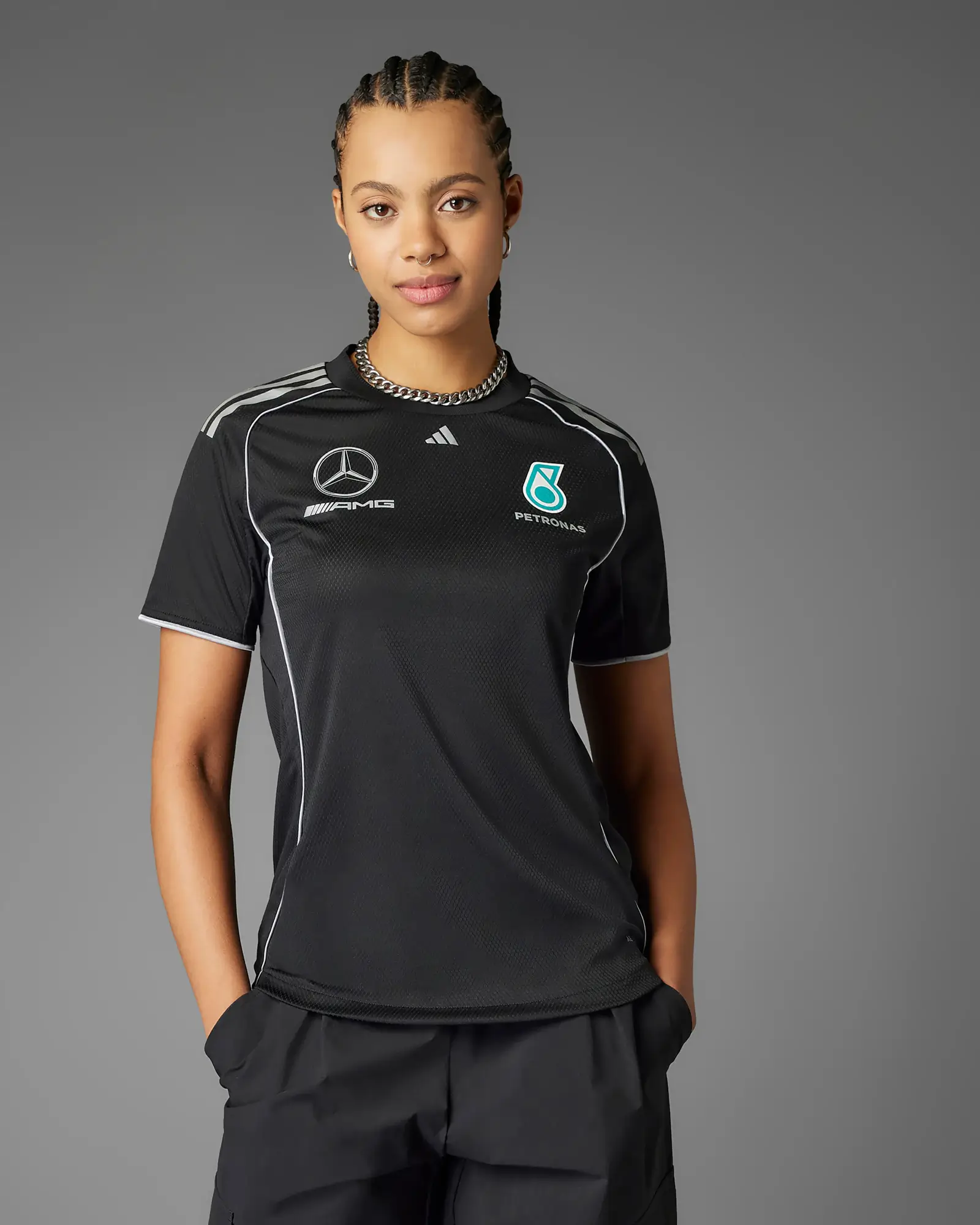 Image of Womens 2025 Mechanics Tee Black