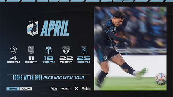 Loons Watch Spots | Official MNUFC Viewing Locations | April Matchups