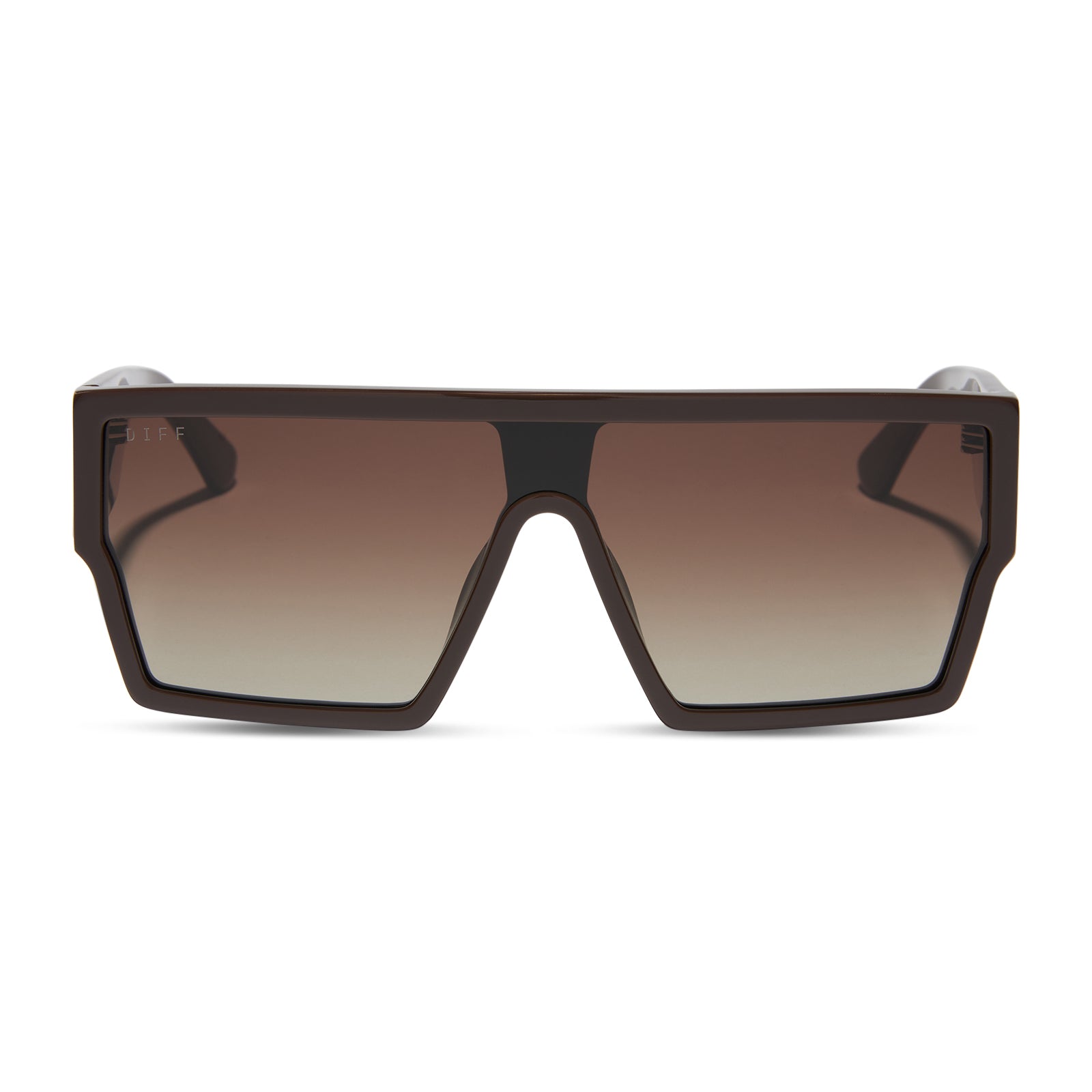 Image of ELECTRA - TRUFFLE + TRUFFLE GRADIENT SUNGLASSES