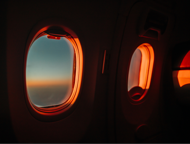 Plane windows