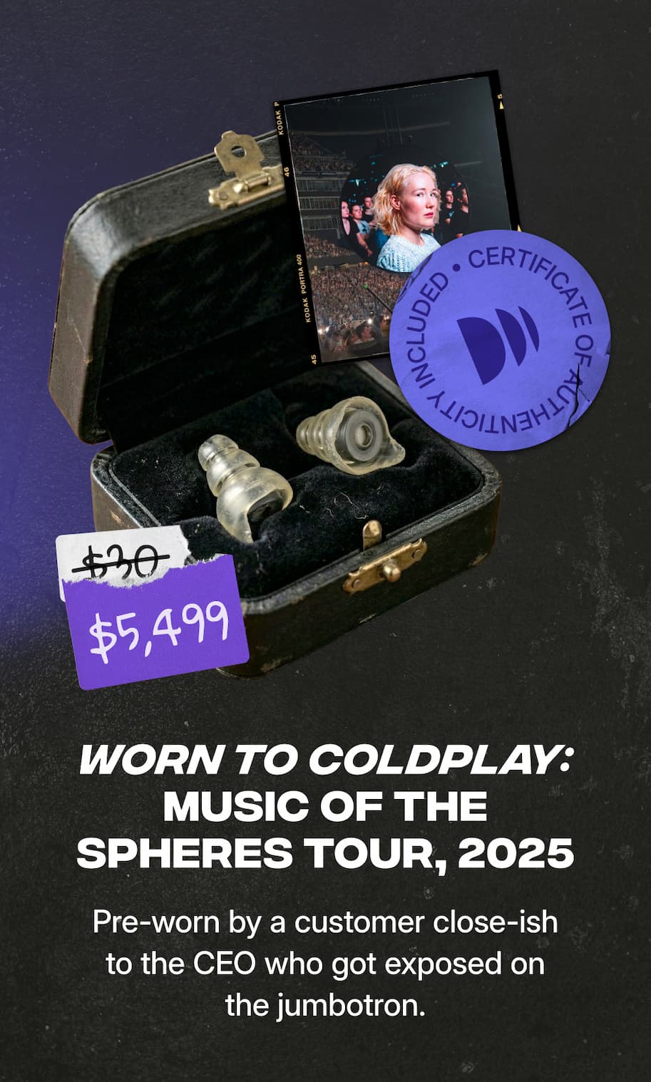 Worn to Coldplay: Music of the Spheres Tour, 2025