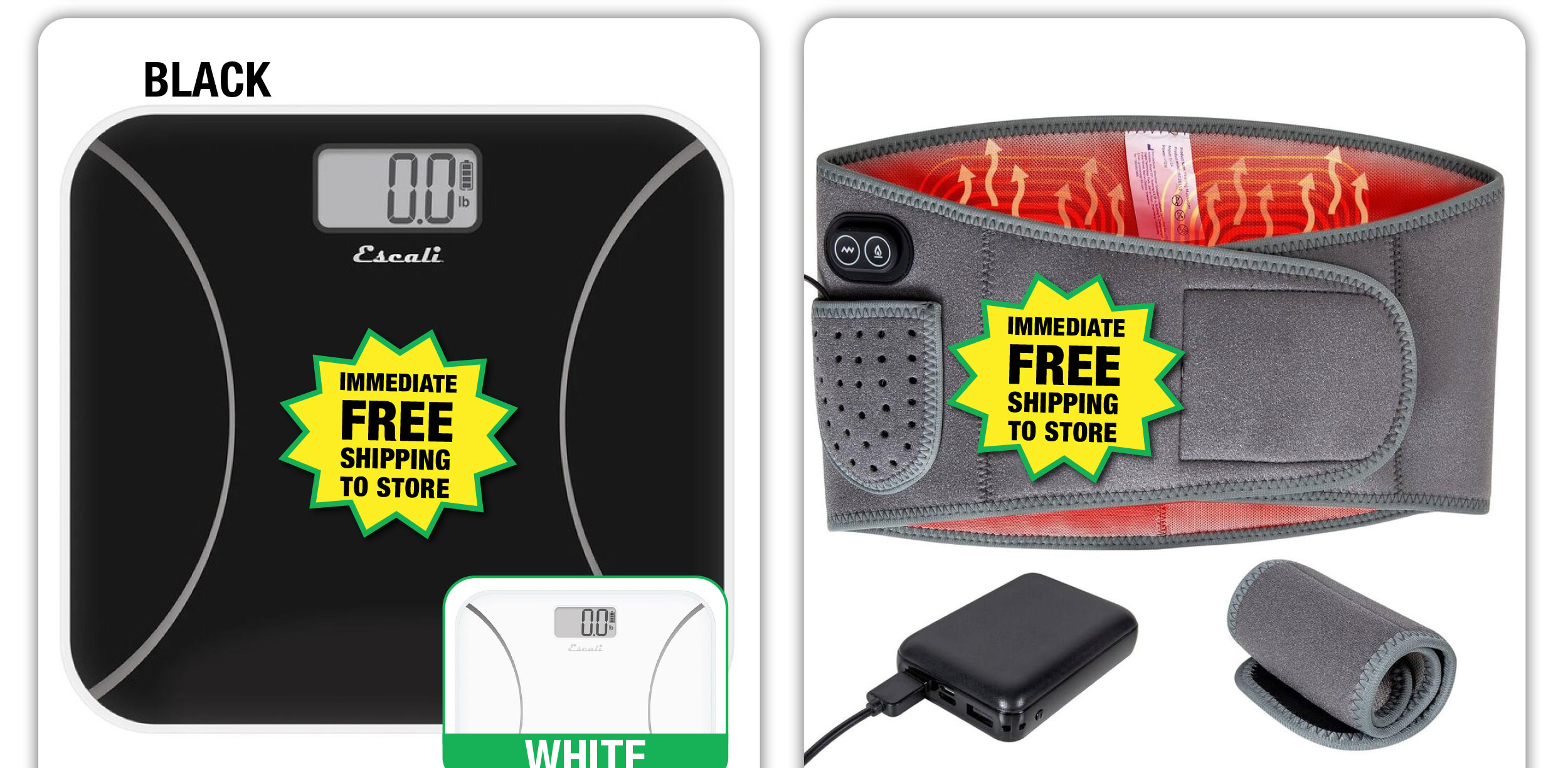 Bathroom Scale - ONLY $12.99 After Rebate*!
