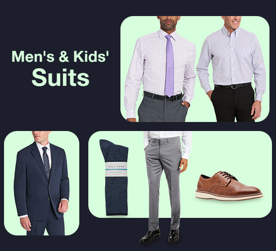 Shop Mens & Kids' Suits