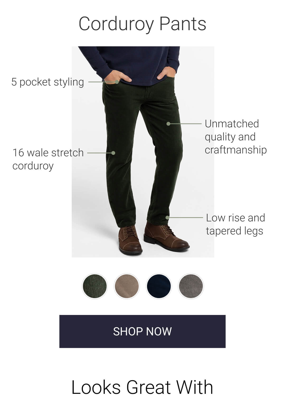 Corduroy Pants