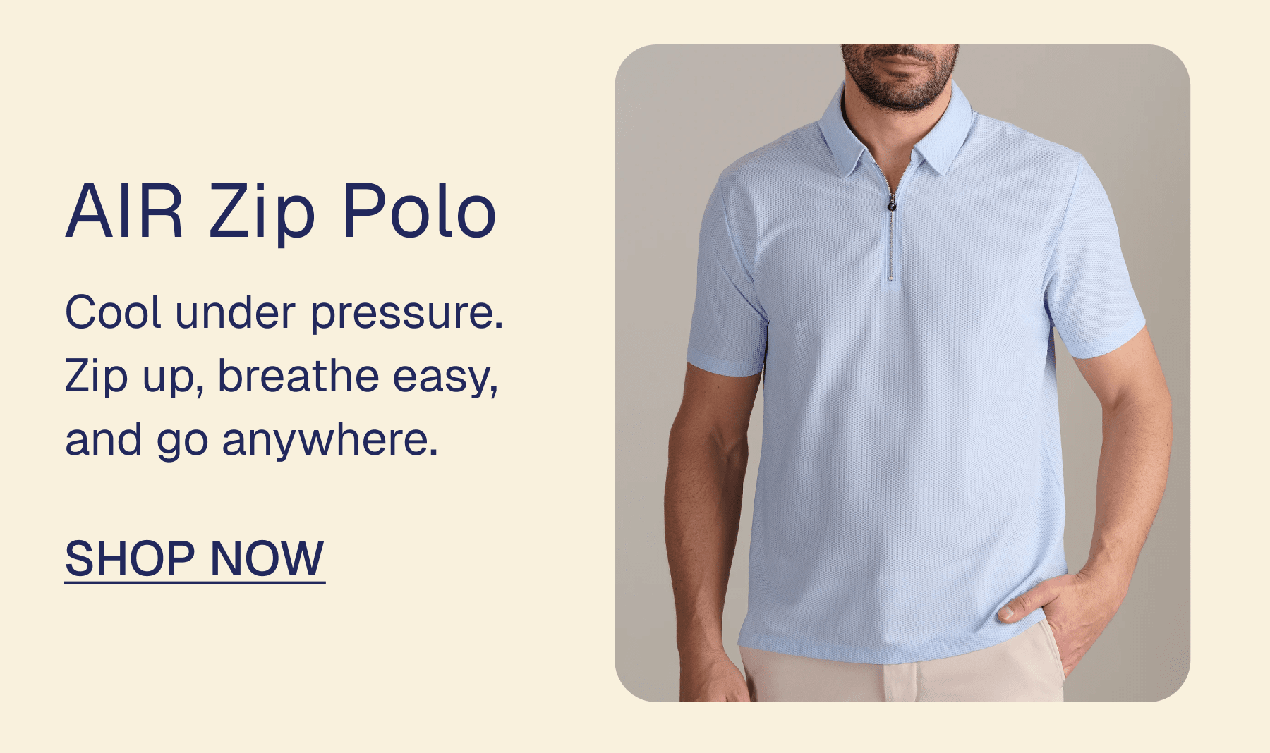 AIR Zip Polo