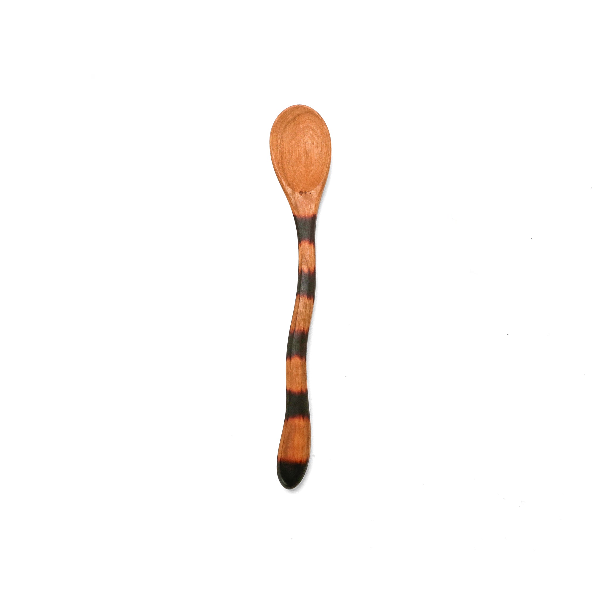 Image of Cherry Wood Little Wiggle Cat Tail Spoon