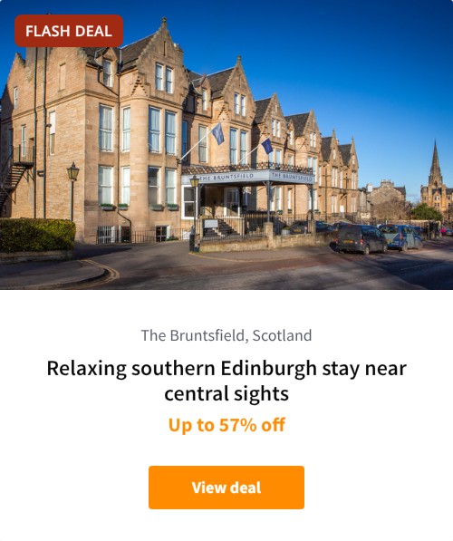 Relaxing southern Edinburgh stay near central sights