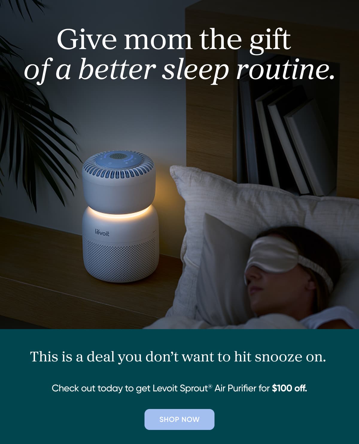 Give mom&nbsp;&nbsp; the gift of better sleep