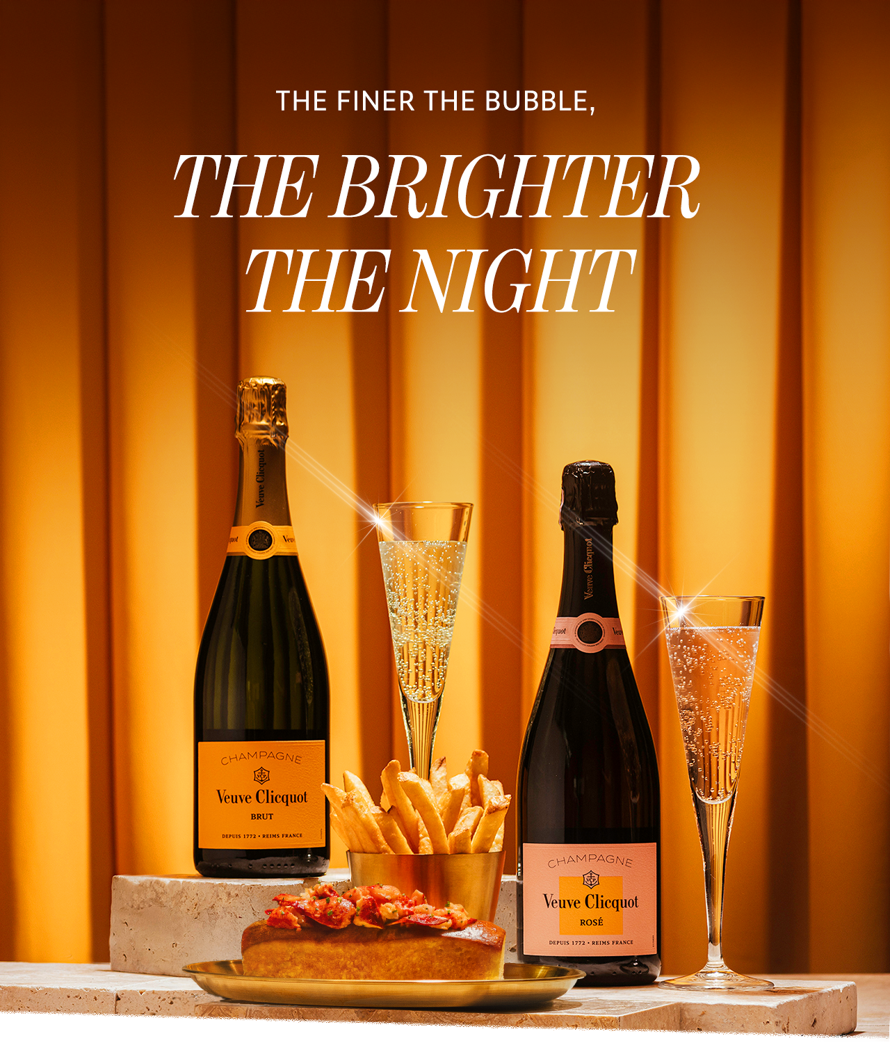 The Finer the Bubble, The Brighter the Night