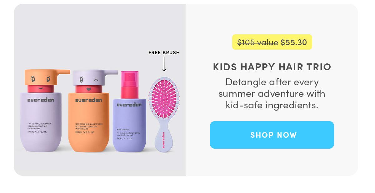 Kids Happy Hair Trio 