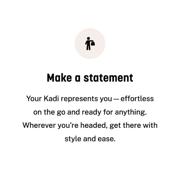 Make a statement
