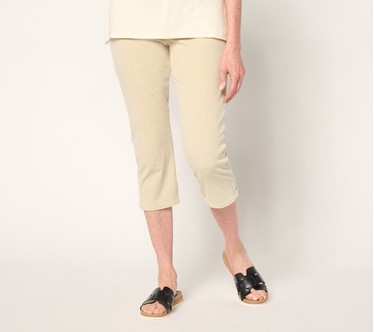Belle by Kim Gravel Regular Delray Denim Capri Pant
