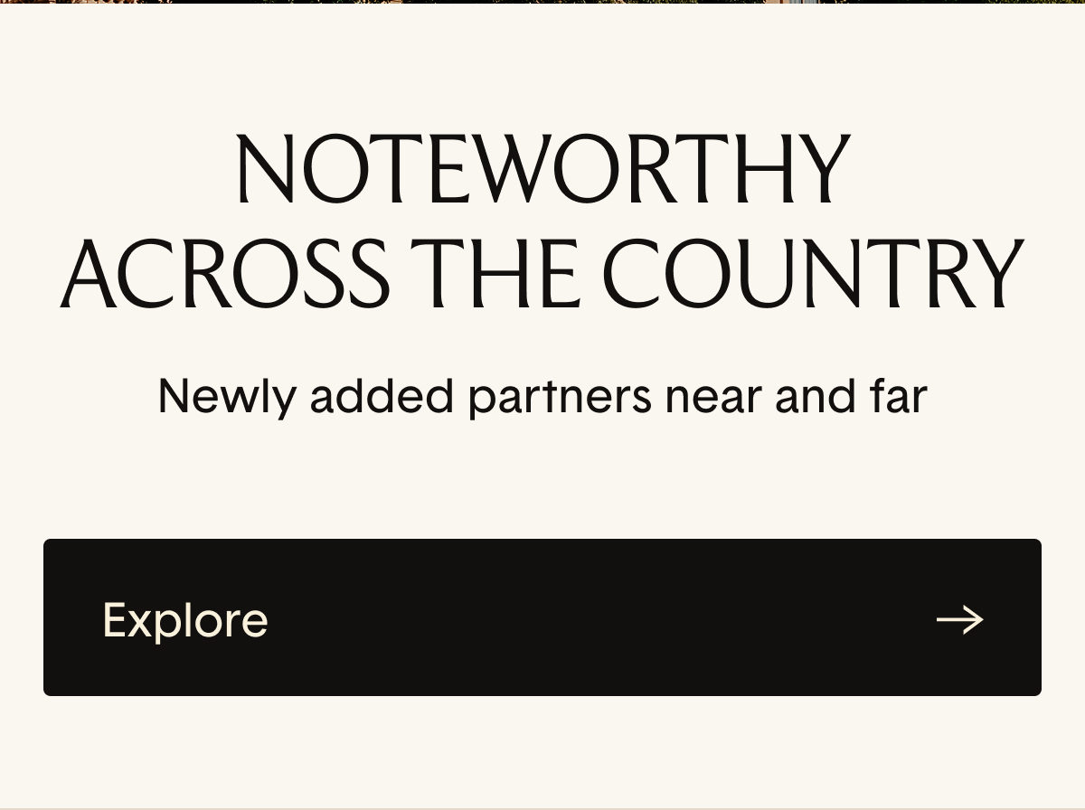 Noteworthy across the country.