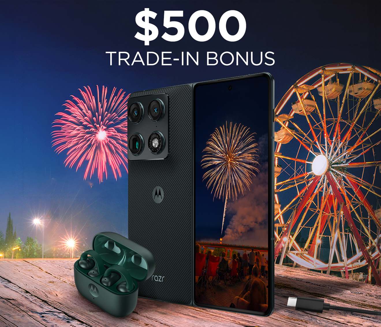 $500 trade-in bonus