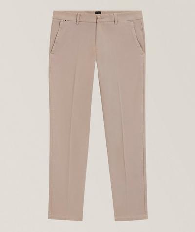 BOSS - Kaiton Stretch-Cotton Twill Pants
