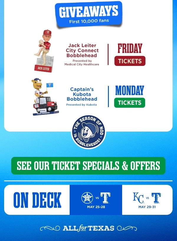 Rangers Roundup