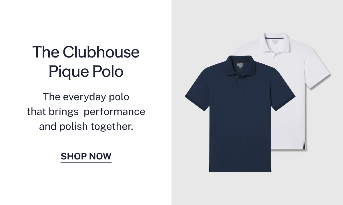 The Clubhouse Pique Polo