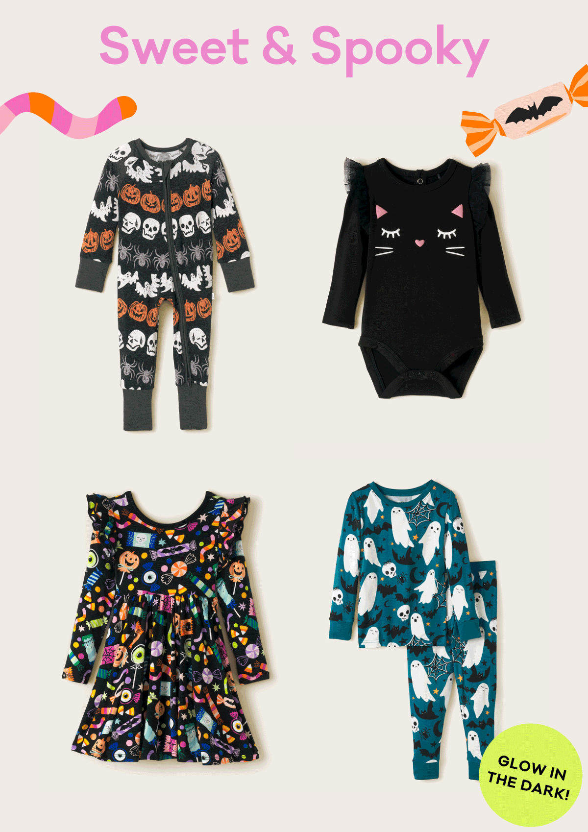 Sweet & Spooky | GLOW IN THE DARK!