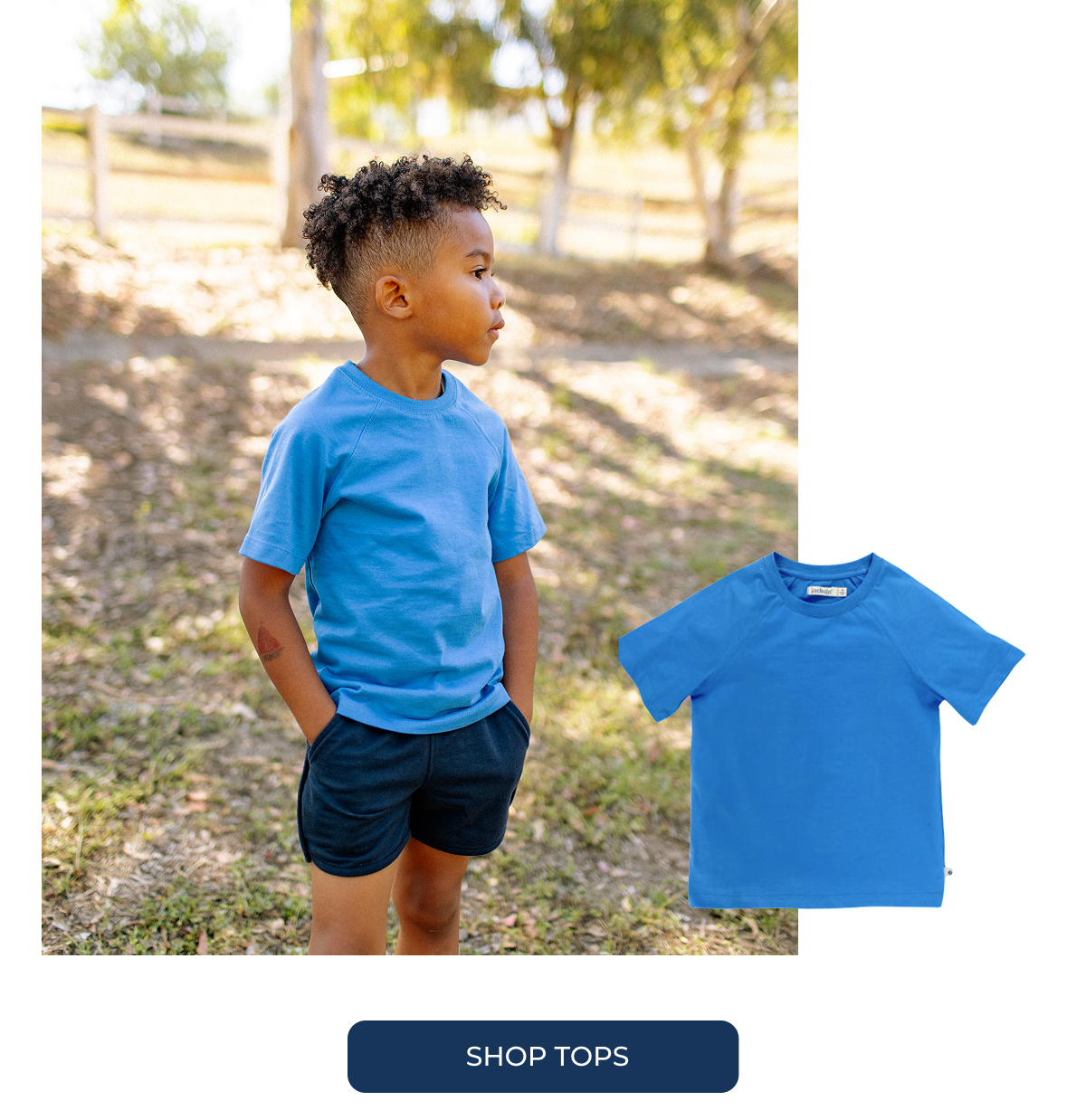 Frankie T-Shirt Regatta Blue