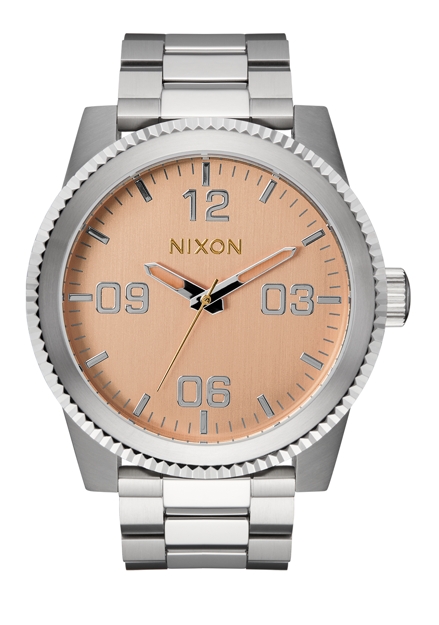 Image of Corporal Stainless Steel - Silver / Coral